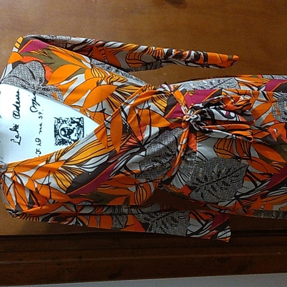 Tropical Leaf Print Maxi Dress - Picture 2 of 8